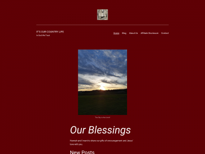 itsourcountrylife.com snapshot