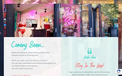 sistersize.co.uk snapshot
