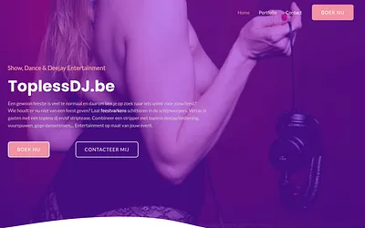 toplessdj.be snapshot