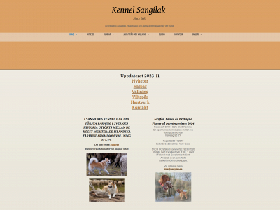 sangilak.se snapshot
