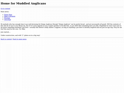 muddledanglican.com snapshot
