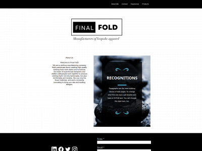finalfold.co.uk snapshot