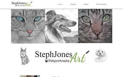 stephjonesart.co.uk snapshot