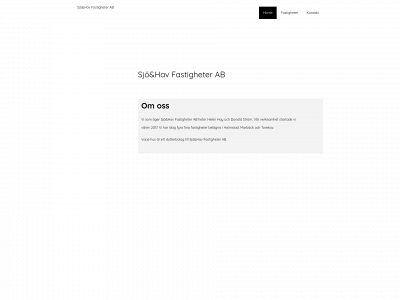 sjohav.nu snapshot