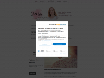 judithlefey.com snapshot