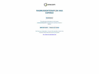 rasmussenterapi.dk snapshot