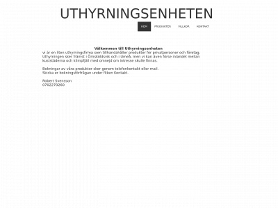 uthyrningsenheten.se snapshot