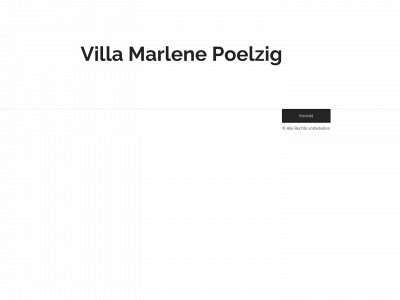 villamarlenepoelzig.de snapshot