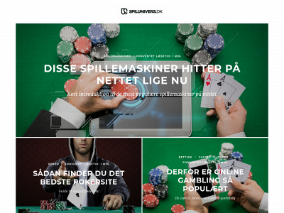 spilunivers.dk snapshot
