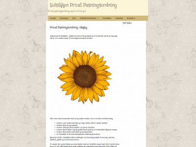 solsikkenprivatpasningsordning.dk snapshot