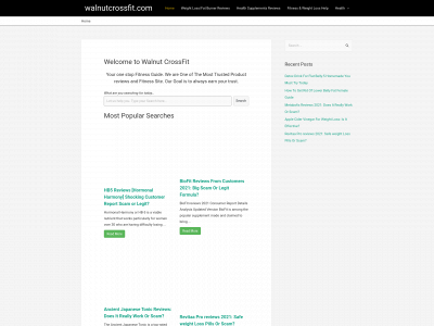walnutcrossfit.com snapshot