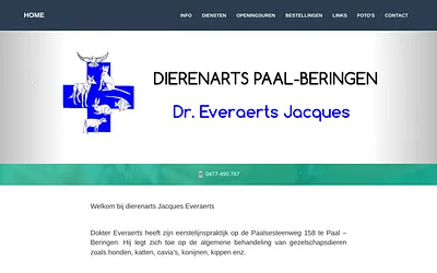 dierenartseveraerts.be snapshot