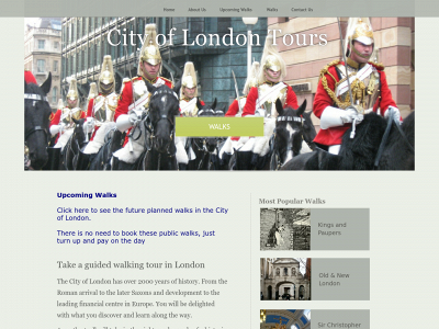 walkinglondon.biz snapshot