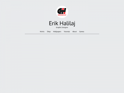 erikhalilaj.com snapshot