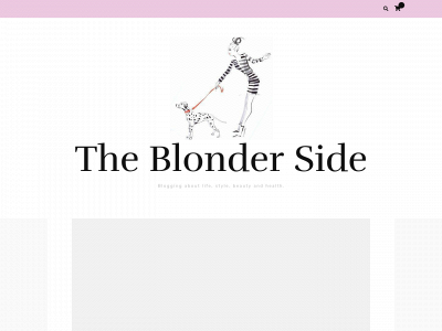 theblonderside.com snapshot