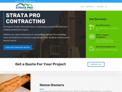 stratapro.ca snapshot