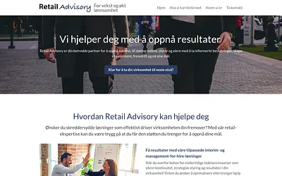 retailadvisory.no snapshot