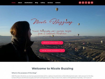 nicolebuzzing.com snapshot
