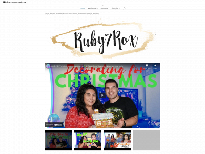 ruby7rox.com snapshot