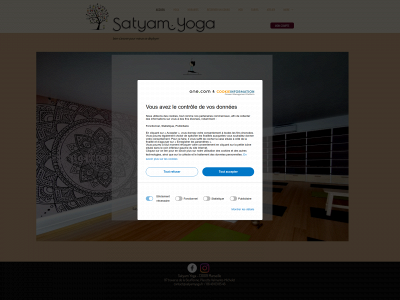 satyamyoga.fr snapshot