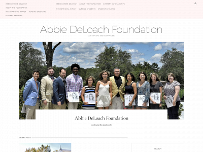 abbiedeloachfoundation.com snapshot