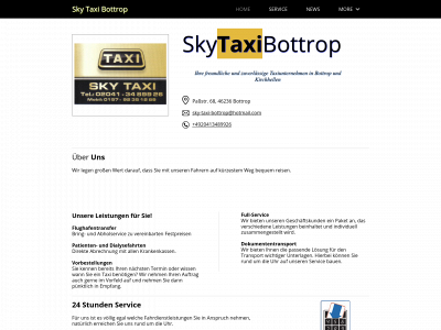 sky-taxi-bottrop.de snapshot