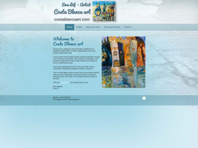 costablancaart.com snapshot