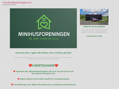 minihusforeningen.no snapshot