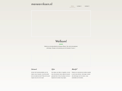 meneerriksen.nl snapshot