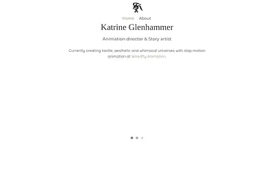 katrineglenhammer.com snapshot