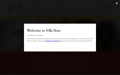www.thevillarosa.com snapshot