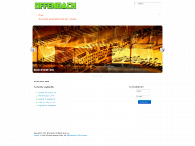 offenbachmusik.dk snapshot