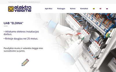 elektravisiems.lt snapshot