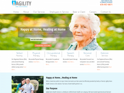 agilityhomehealth.com snapshot