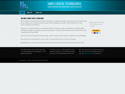 simplydigtech.net snapshot