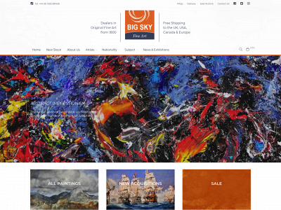bigskyfineart.com snapshot