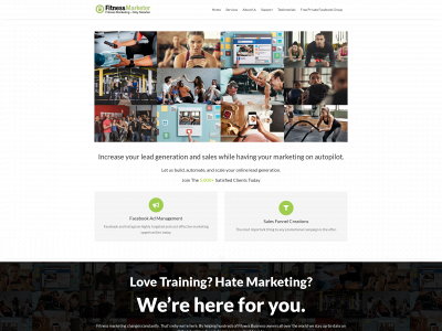 fitnessmarketer.com snapshot