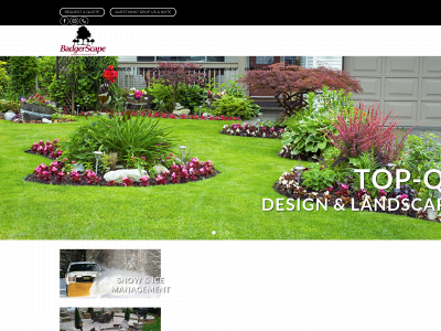 badgerscape-designandlandscape.com snapshot