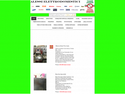 alessielettrodomestici.it snapshot