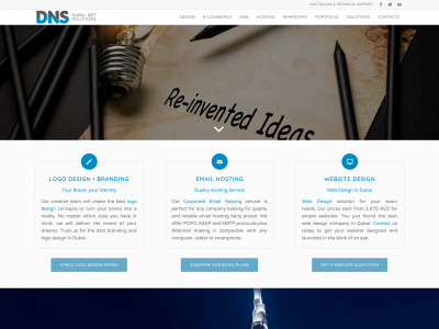 dubainetsolutions.com snapshot