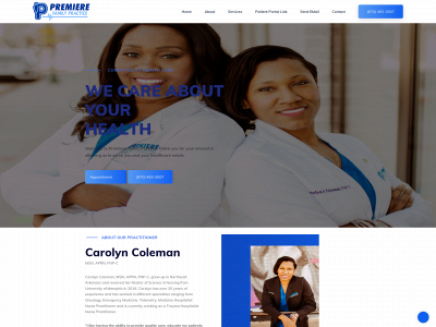 premierefamilypractice.com snapshot