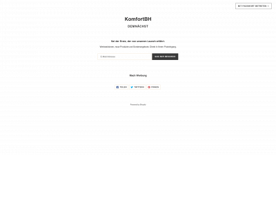 komfortbh.at snapshot
