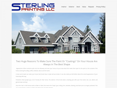 sterlingpaintingllc.com snapshot