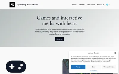 symmetrybreak.com snapshot
