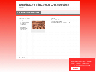 schuerbusch-dach.de snapshot