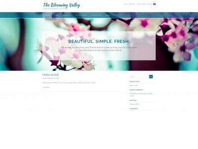 thebloomingvalley.com snapshot