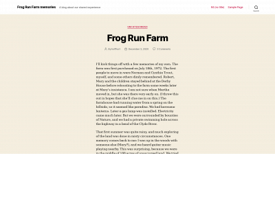 frogrunfarm.com snapshot