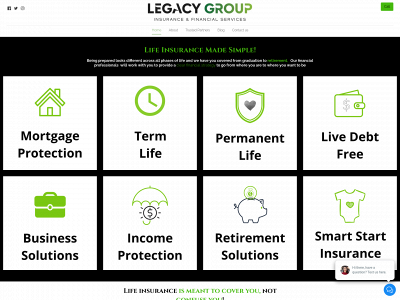 legacygroupagency.com snapshot