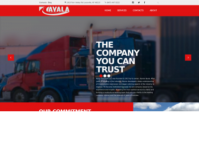 ayalatransport.com snapshot