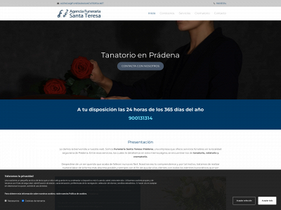 www.funerariapradena.es snapshot
